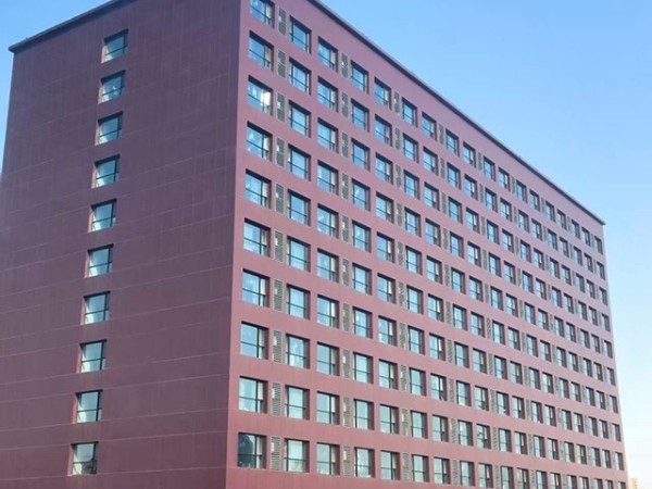 山东华宇工学院—鲁泰无机预涂板应用